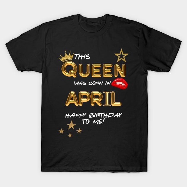 April Birthday T-Shirt by Xtian Dela ✅